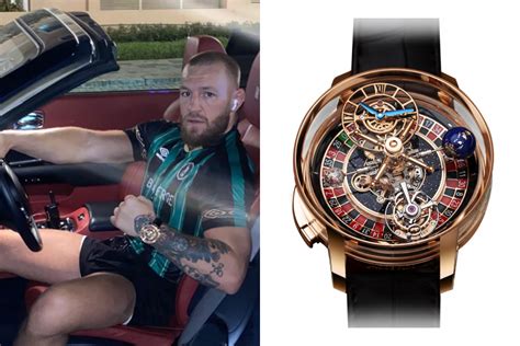 conor mcgregor fake watch|conor mcgregor roulette watch.